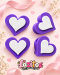 3d charms corazon doble