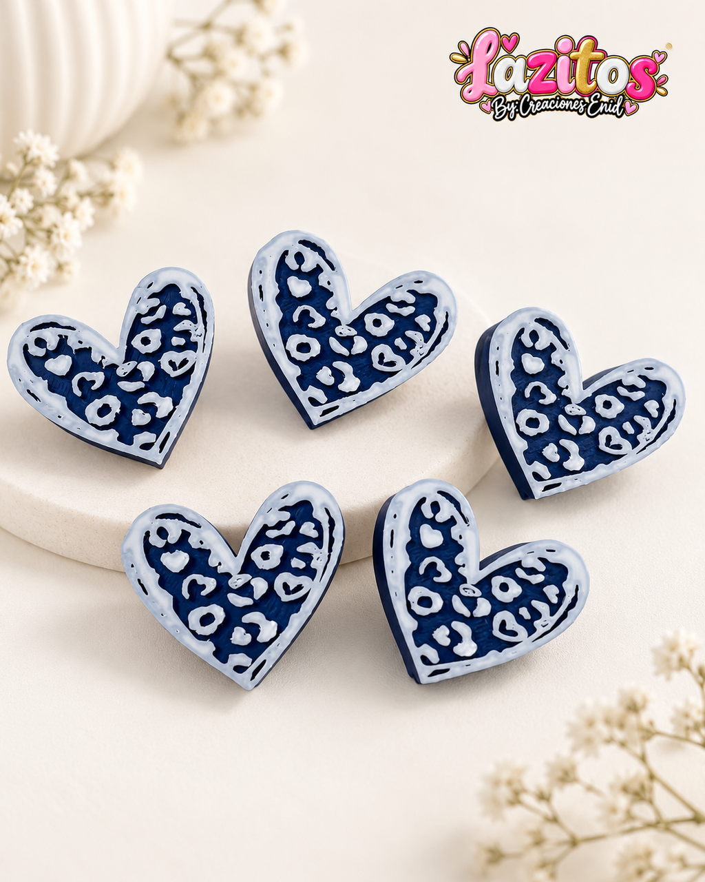 3d corazon Leopardo