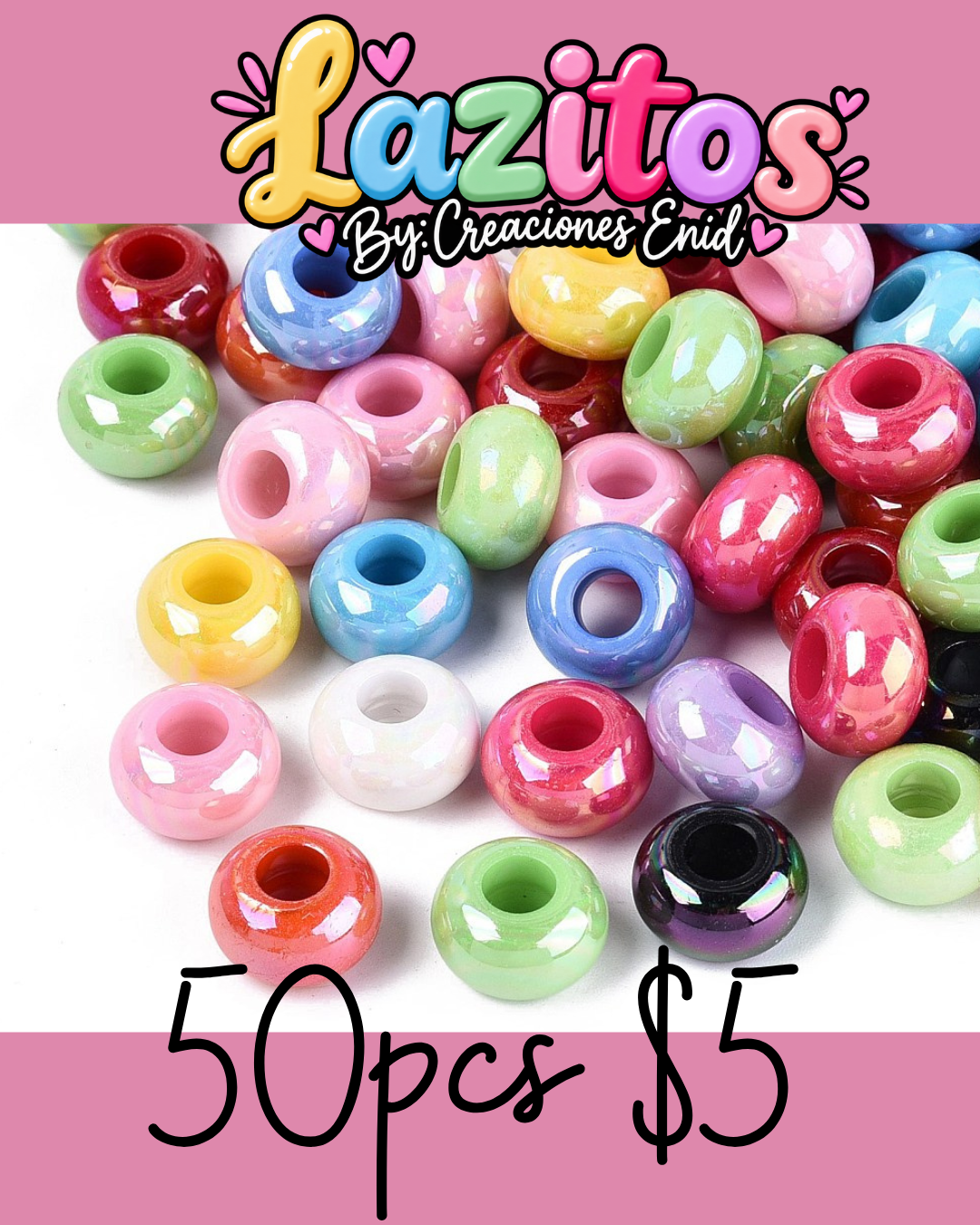 Beads mix colors