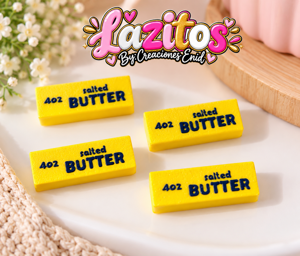 3d Charms Butter